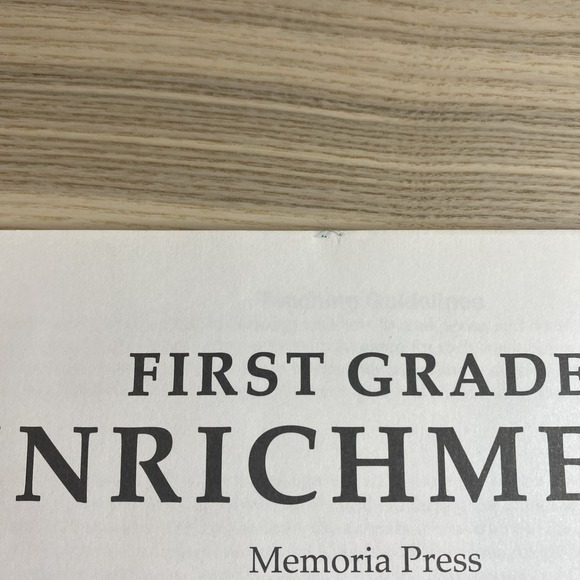 Memoria Press First Grade Enrichment Guide Book of Crafts Homeschool Curriculum - Picture 7 of 16